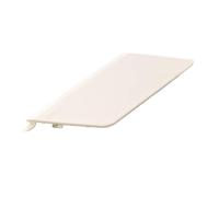 FIXCOR Tapa del Gancho De Remolque del Parachoques Trasero para Volvo XC60 2018-2023 31449210 Cubierta Gancho Remolque(Rear White)