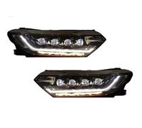 FIXCOR Versión Europea Para VW Para Magotan B8 2016-2019 Conjunto Faros Delanteros Con Proyector LED De Cuatro Lentes(Model 1)