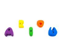 Fixe - Kinder Klettergriffe Set A-E-I-O-U