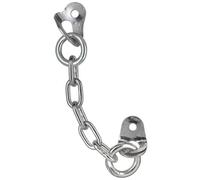 FIXE - Reunión de Escalada Tipo D Acero Cincado ECOTRI M12 - Dos Puntos de Fijación con Plaqueta Fixe - Punto de Anclaje Anilla