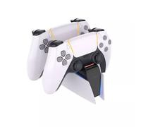 FIXED Dual Charger Stand for PS5 controller black/white - FIXPS5-DCC-BW
