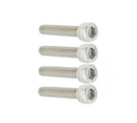 Fixed Gear Bicycle Headset Screw Set Of 4 Stainless Steel Lightweight Bowl Cover Screw for Road Bike