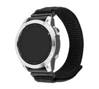 Fixed QuickFit - Pulsera de nailon, 26 mm, color negro