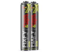 FIXFY Truck & Agro - Set 2 en 1 para grandes sistemas de aire acondicionado - Reemplazo de refrigerante R1234yf con aceite y colorante UV - Reabastecimiento autónomo del sistema de aire acondicionado