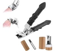 Fixhoo Ortho Clip，Fixhoo Orthoclip Nail Clippers，Angled Nail Clip with Safety Lock,No Splashing of Nails, Large Wide Jaw Opening Toenail Cutter for Elderly Seniors (One Size, unidad, 1)