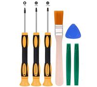 Fixinus Juego de destornilladores T6 T8 T10, 7 unidades de destornilladores magnéticos de precisión compatibles con PS5, PS4, PS3, Xbox One, Xbox 360 Controller, MacBook