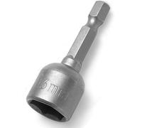 Fixinus Llave de vaso magnética de 13 mm, puntas hexagonales de 1/4 pulgadas para taladro o destornillador inalámbrico, 48 mm de longitud