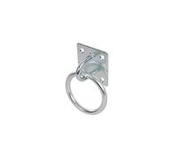 Fixman 302410 Cierre galvanizado para candado, Plata