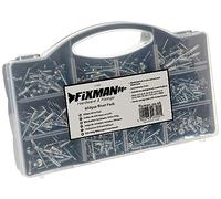 Fixman 514633 - Pack de 650 remaches, color gris