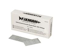 Fixman 585359 Clavos Lisos Galvanizados Calibre, Set de 5000
