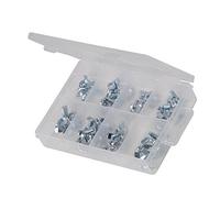 Fixman 613208 Tuercas de Mariposa, Plata