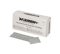 Fixman 724126 Clavos Lisos Galvanizados Calibre 18, Set de 5000