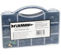 Fixman 795475 Arandelas para grifos, Negro