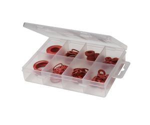 Fixman 871854 - Pack de 110 arandelas de fibra, multicolor