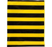 Fixo 72301 - Pack de 25 bolsas disfraz, 56 x 70 cm, color multicolor (amarillo/negro)