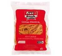 Fixo Bands - Bolsa de Gomas Elásticas, 1.5 mm x 4 cm, 100 Gramos, Gran Resistencia y Elasticidad