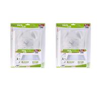Fixo Cover 01014500. Blister de 5 Forra Fáciles Eco para Libros con solapa ajustable de 300 x 520 mm (Paquete de 2)