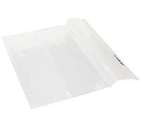 Fixo Cover 1009600-Pack de 5 forros para libros, ajustables, transparente, 29 x 53 cm
