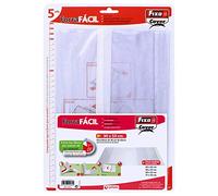 Pack 5 Forros Ajustables Pvc 300X530mm Fixo