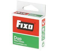 FIXO Duo 75600300. Cinta Adhesiva Doble Cara, 15Mmx5M, Libre De Ácido Y Lignina, Perfecta Para Manualidades Con Goma Eva Y Scrapbooking