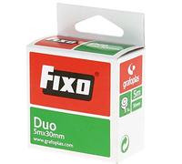 Fixo Duo 75600600. Cinta Adhesiva Doble Cara, 30mmx5m, Libre de Ácido y Lignina, Perfecta para Manualidades con Goma EVA y Scrapbooking