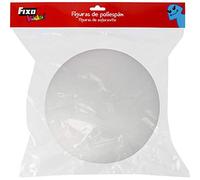 Fixo Kids | 1 Bola de Poriespán | 20cm Diámetro | Perfecta para Hacer Aprender Jugando a través de Manualidades, Decoraciones y Actividades Didácticas