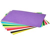 Fixo Kids 36399. Bolsa de 10+1 Láminas de Goma EVA de 2 mm y Una de 5mm de Espesor, Colores Surtidos, 20x30cm (Paquete de 6)