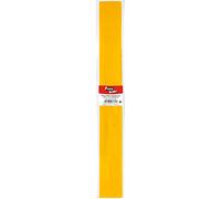Fixo Kids 68000560. Rollo de Papel Crespón, Color Amarillo, 0,50x2,5 Metros, Perfecto para Manualidades