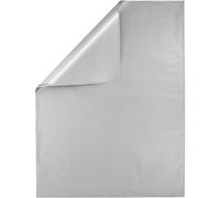 Fixo Kids 68015575. Pack de 10 Pliegos de Papel de Seda Metalizado, Color Plata, 50x75cm, Perfectos para Manualidades