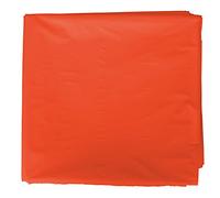 Fixo Kids - Pack de 25 Bolsas Plastico Disfraz, 56 x 70cm, Color Naranja, Perfecto para Crear Disfraces Carnaval y Otras Fiestas, Reciclable 100%, Agujero de Seguridad Antiahogo, Customizables