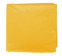 Fixo Kids - Pack de 25 Bolsas Plastico Disfraz, 65 x 90cm, Color Amarillo, Crear Disfraces Carnaval y Otras Fiestas, Reciclable 100%, Agujero de Seguridad Antiahogo, Customizables