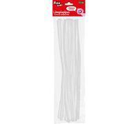 Pack 50 Limpiapipas 30Cm X 6mm Blanco Fixo Kids