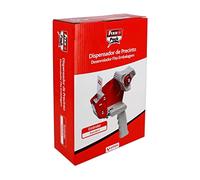 Fixo Pack - Precitandora Cinta de Embalar, Modelo Estándar, Cuchilla de Acero, Mango Ergonómico, Para Rollos de hasta 132m, Perfecta para Cajas Mundanza y Envio