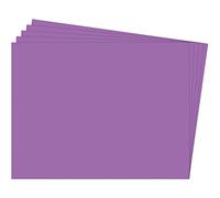 Fixo Paper 11100567 - Paquete de 125 cartulinas 50x65 - Cartulina grande color morado - 180g