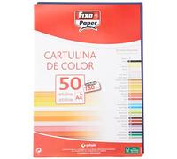 Paquete 50 Cartulinas Clásica A4 180 G Azul Marino Fsc Fixo