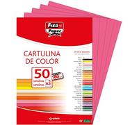 Paquete 50 Cartulinas Clásica A3 180 G Fucsia Fsc Fixo