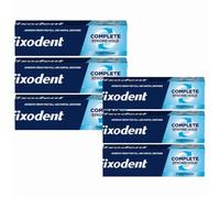 Fixodent - Crema adhesiva completa para dentaduras postizas completas de 47 g x 6, sabor Welari menta fresca, sujeción y comodidad durante todo el día, sellado fuerte para dentaduras postizas