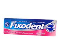 Fixodent Denture Adhesives Cream, Original 40 g (Pack of 6) by Fixodent