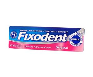 Fixodent Denture Adhesives Cream, Original 40 g (Pack of 6) by Fixodent