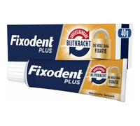 Fixodent Plus Mordant Imbattable Crema Adhesiva para Prótesis Total & Parciales 40 gm