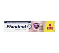 Fixodent Pro Plus La mejor tecnología antipartículas crema adhesiva para dentaduras postizas 57G