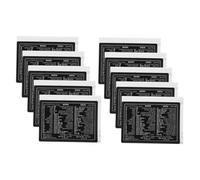 FIXOSHEE 10 Piezas Pegatinas de Atajos para Portátil de Autoadhesivas y Removibles sin Residuos Guía para Productividad Laptops