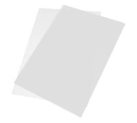FIXOSHEE 10 Piezas Plástico Termocontraíble Semitransparente para Manualidades Artísticas Portátiles Compatibles con Técnicas de Dibujo Mano para Proyectos DIY