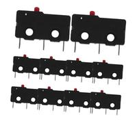 FIXOSHEE 10 piezas Unidades Micro Interruptores de Límite para Electrodomésticos Repuesto Micro Switch Compacto Interruptor Fin de Carrera Resistente y Preciso Compatible con Sistemas de