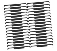 FIXOSHEE 100 Piezas Ganchos para Asiento de Coche Acero y Plástico Clips Fijadores Antideslizantes para Cojines de Vehículo Accesorios de Sujeción Versátiles para Tapicería Automotriz