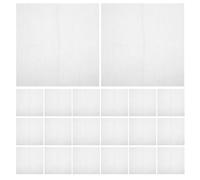 FIXOSHEE 100 piezas Unidades Toallitas Industriales Blancas sin Pelusa Antiestáticas Papel Absorbente para Limpieza de Pantallas Lentes y Eliminación de Aceite y Líquidos