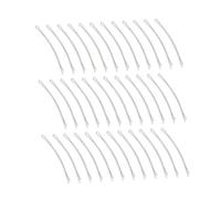 FIXOSHEE 100piezas Abrazaderas De Borde De Metal Cabello Horquillas Simples Para Niñas Accesorios Cabello Para Diario y Fiestas