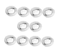 FIXOSHEE 100piezas Redes Invisibles De Nylon Para Cabello Malla Ultrafina Negra Elásticas y Cómodas Para Moños Profesionales De Enfermeras Azafatas y Bailarinas Pack De Unidades