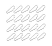 FIXOSHEE 130 Piezas Ganchos Plásticos Ajustables para Colgar Hebillas Forma de Calabaza para DIY Resistentes la Oxidación para Cuerdas y Llaveros