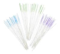 FIXOSHEE 180piezas Hilo Limpiador para Oreja Colores Verde Morado Rosa Herramienta de Cuidado para Perforaciones Corporales para Limpieza Diaria y Prevención de Infecciones